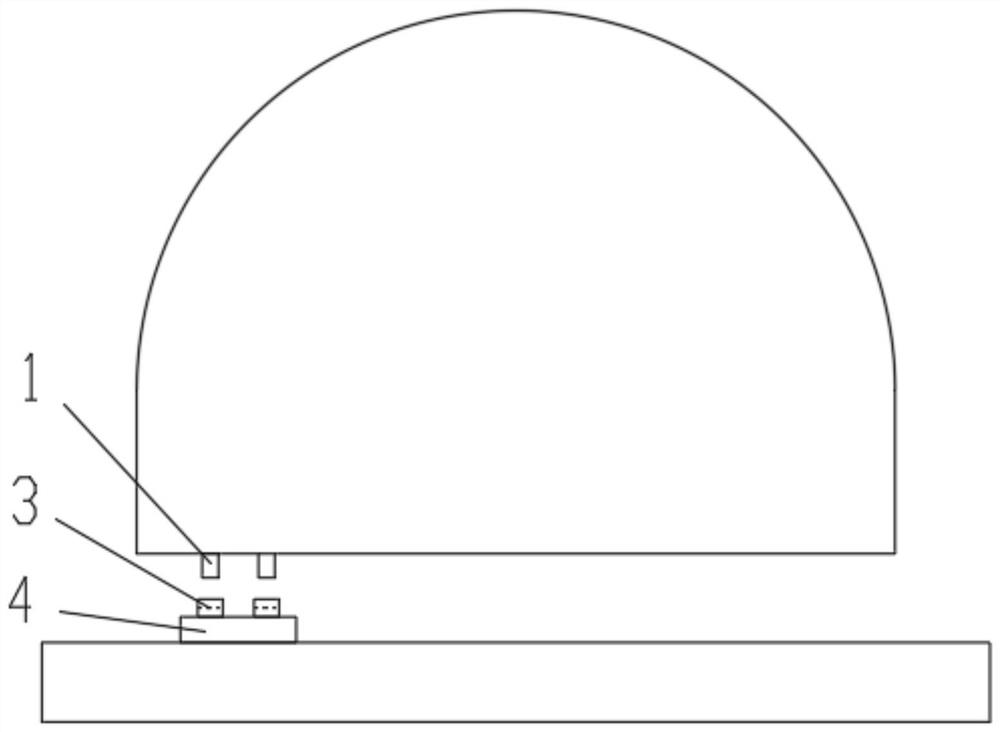 A speed measuring and positioning device for a magnetic levitation vehicle and its application method