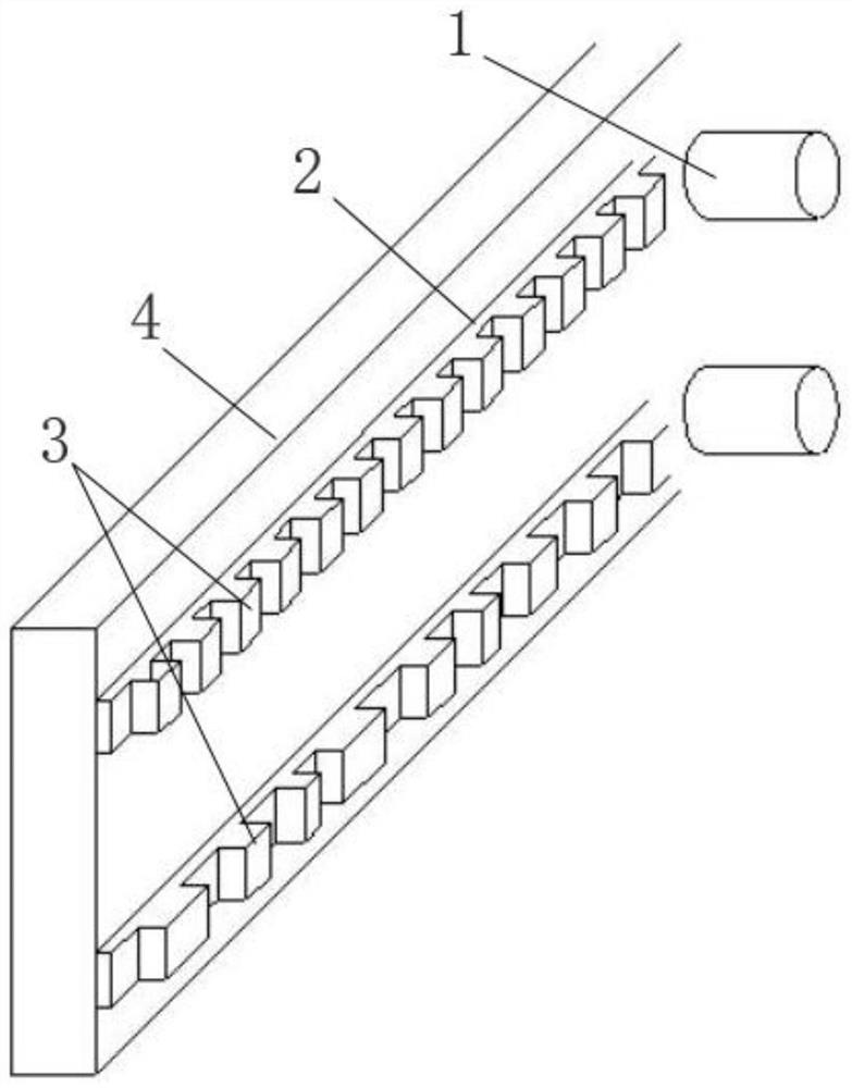 A speed measuring and positioning device for a magnetic levitation vehicle and its application method