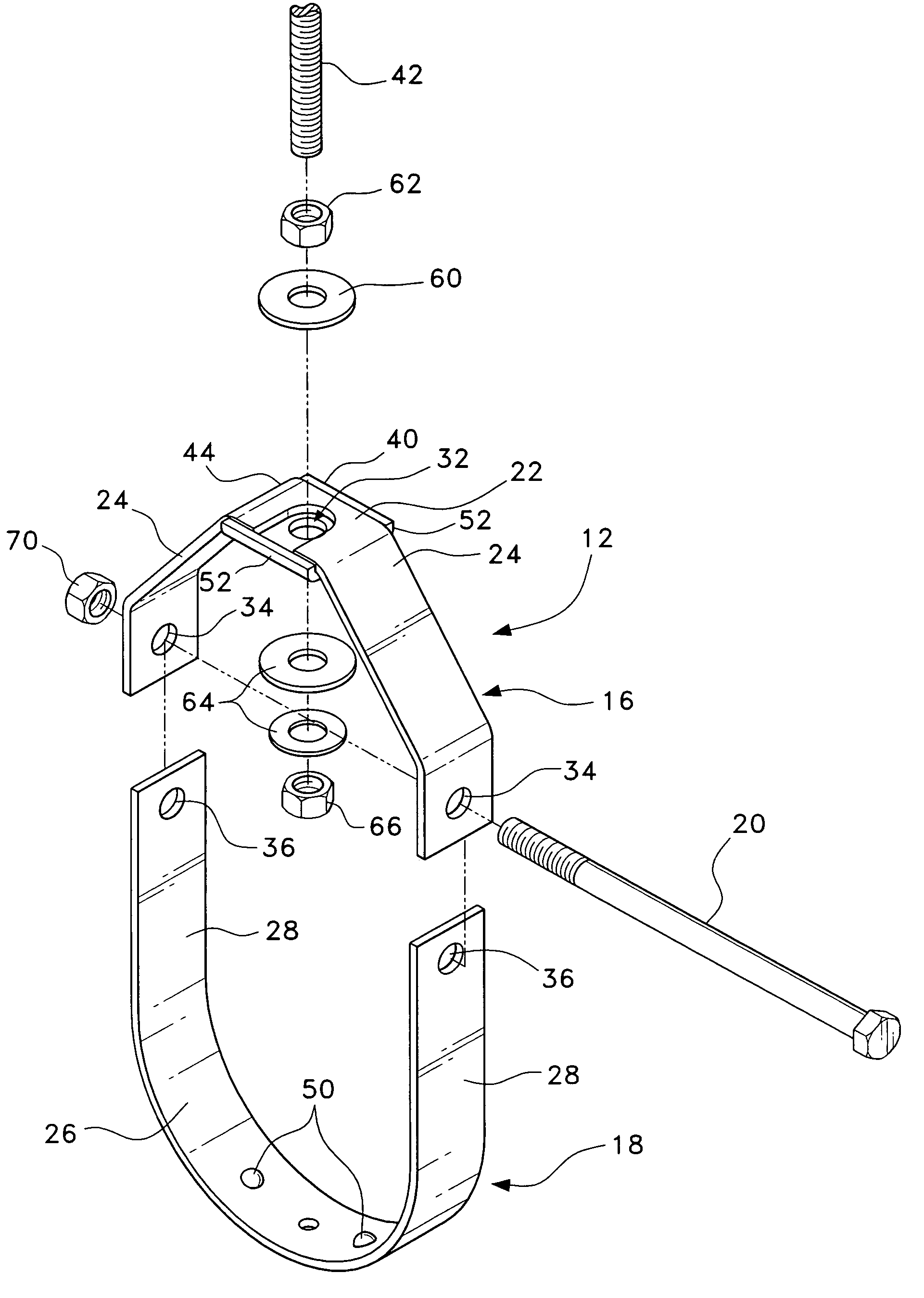 Pipe hanger assembly