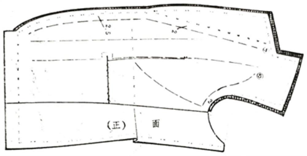 Compound lining process for western-style clothes manufacturing