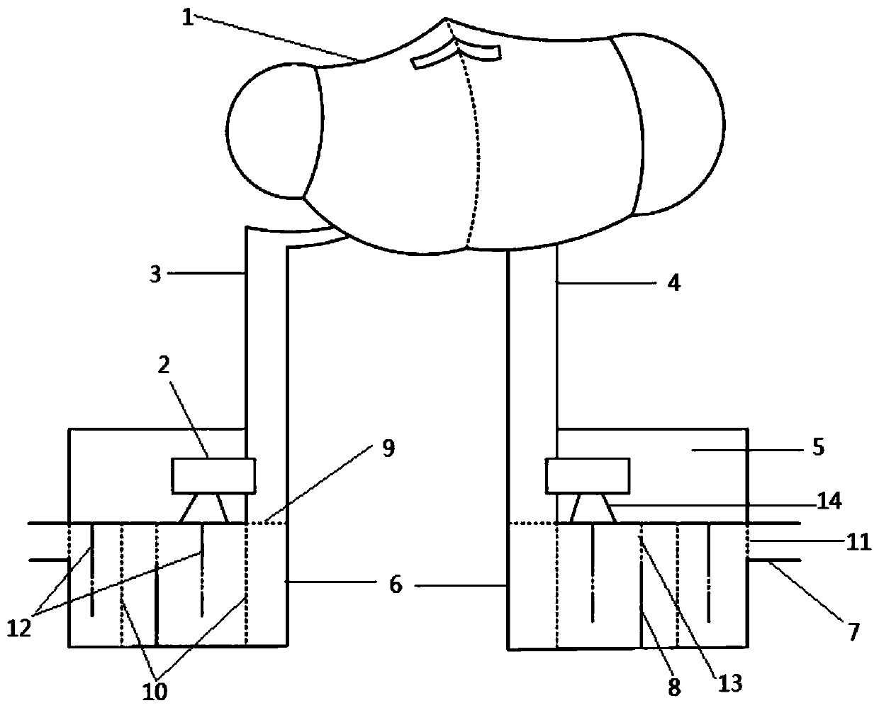 Dustproof mask with micro fan