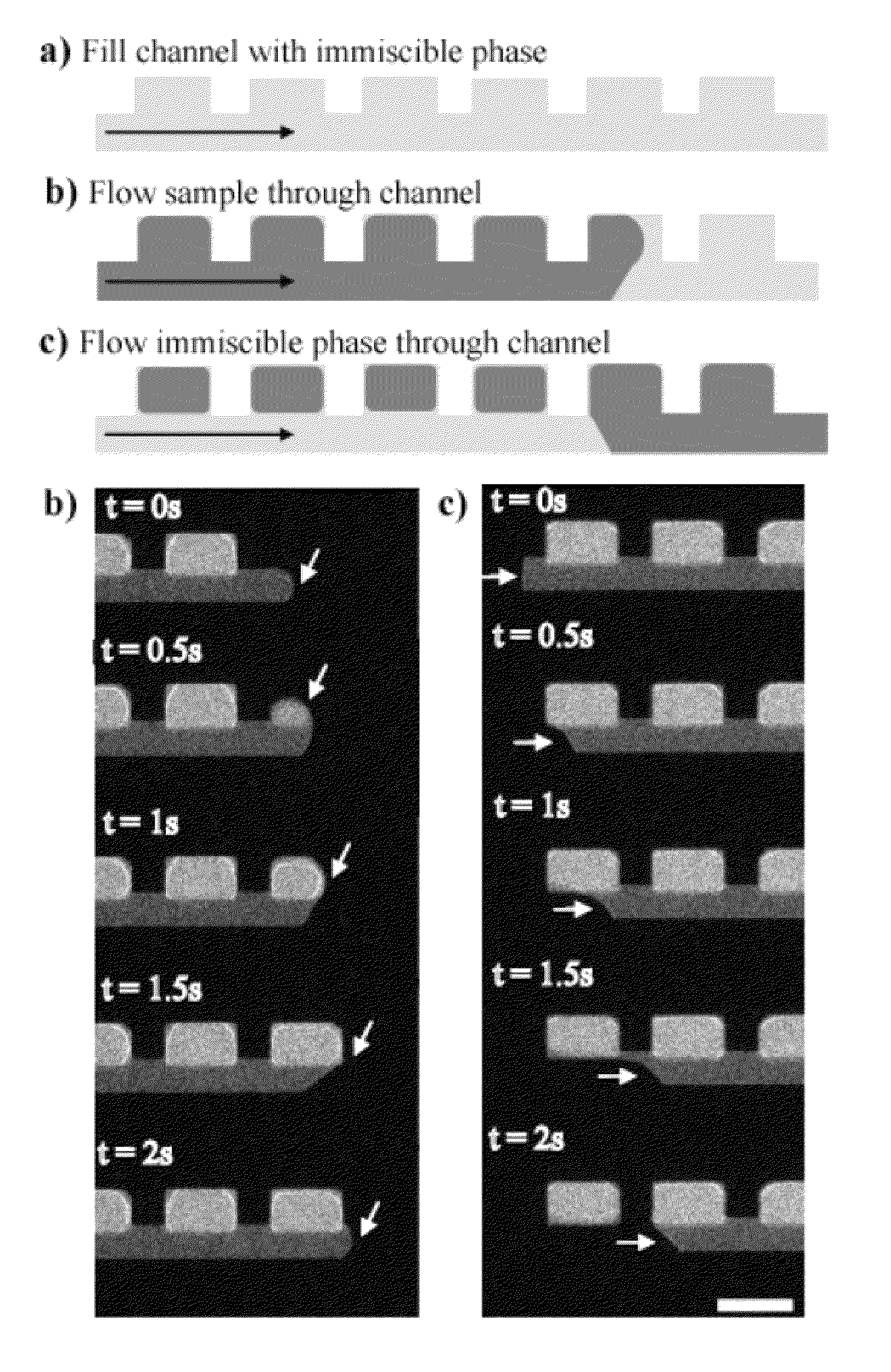 Method and apparatus for the discretization and manipulation of sample volumes