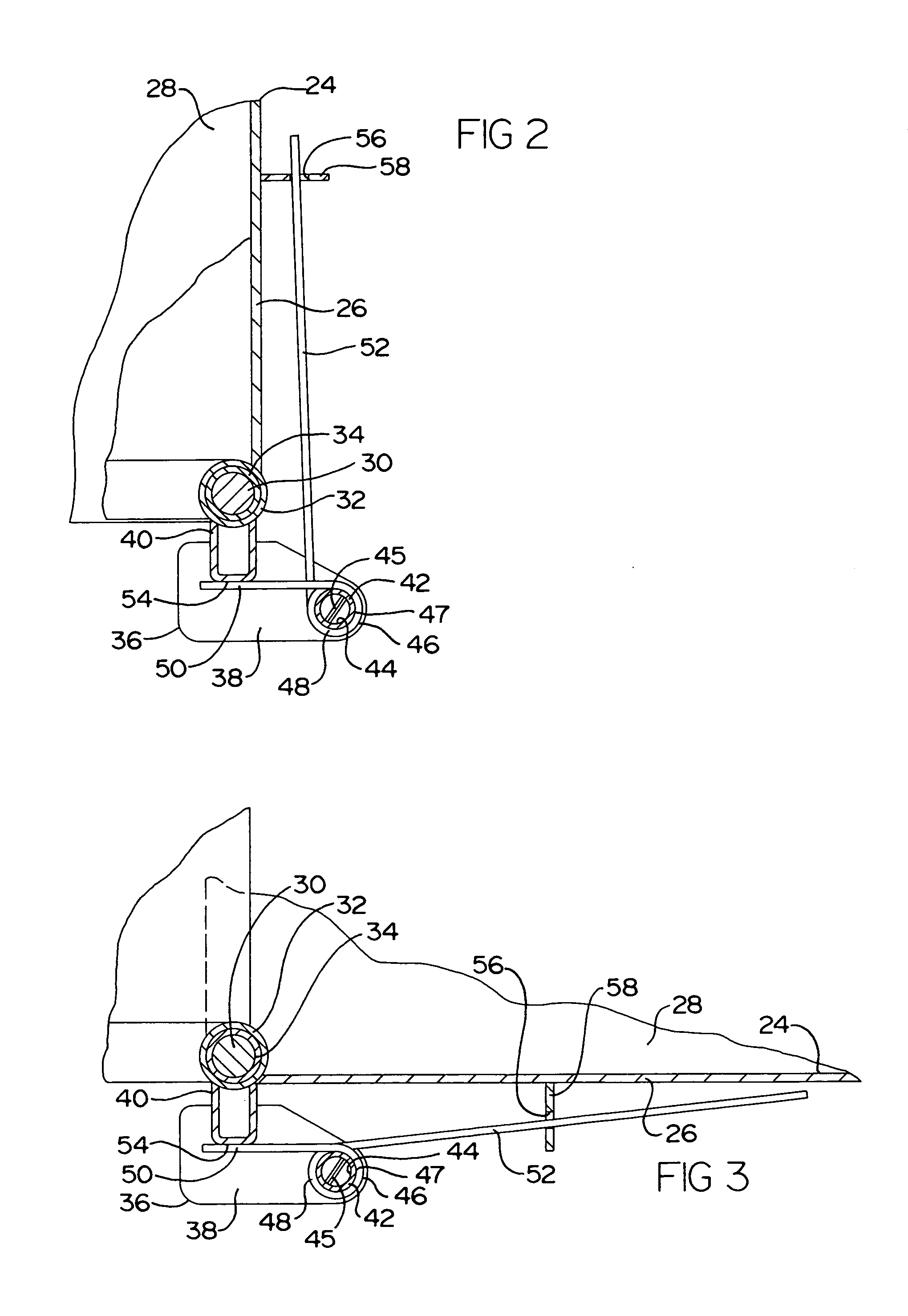 Spring assist assembly for infeed pan of wood chipper