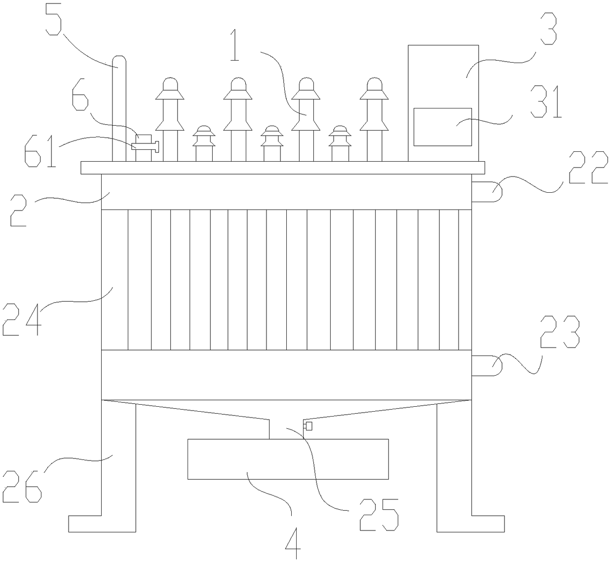 A low-loss energy-saving power transformer