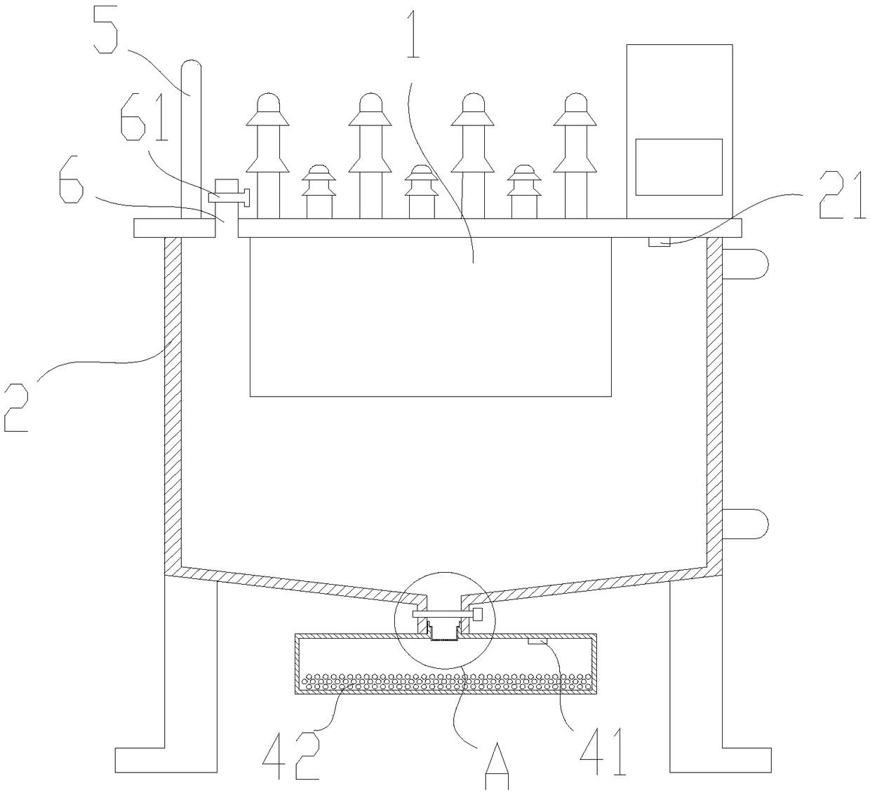 A low-loss energy-saving power transformer