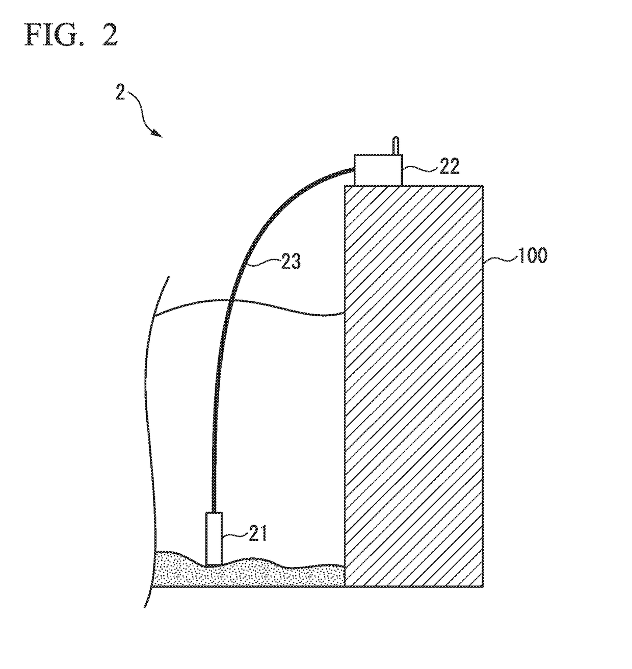 Water level gauge, water pressure sensor device, and water level measurement system