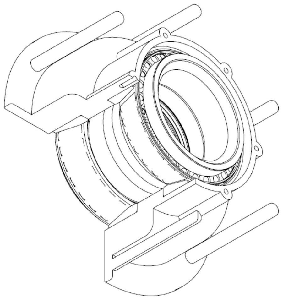 An assembly process and assembly line for single row roller bearings used in pairs