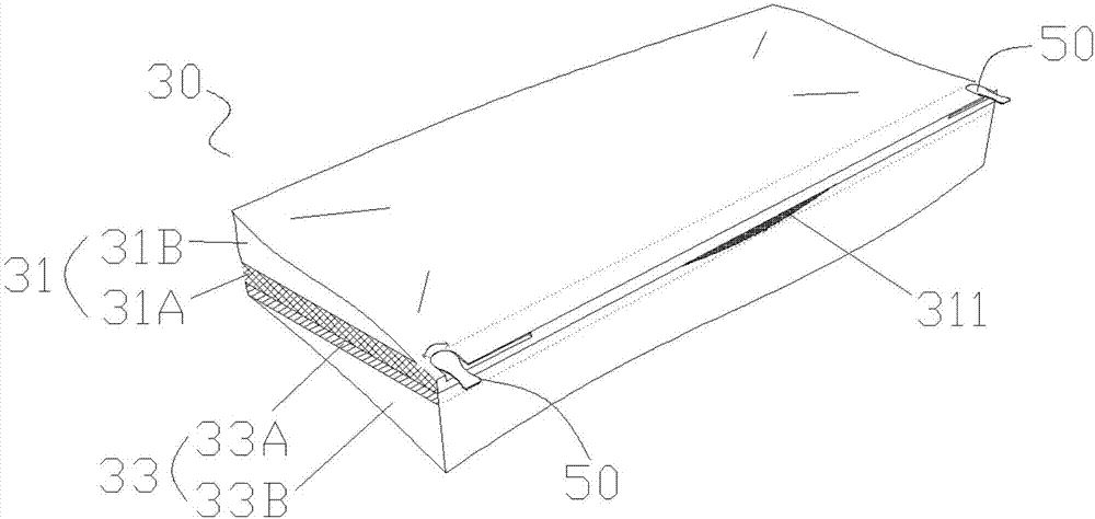 Medical transporting bed structure capable of sideslipping for butt joint