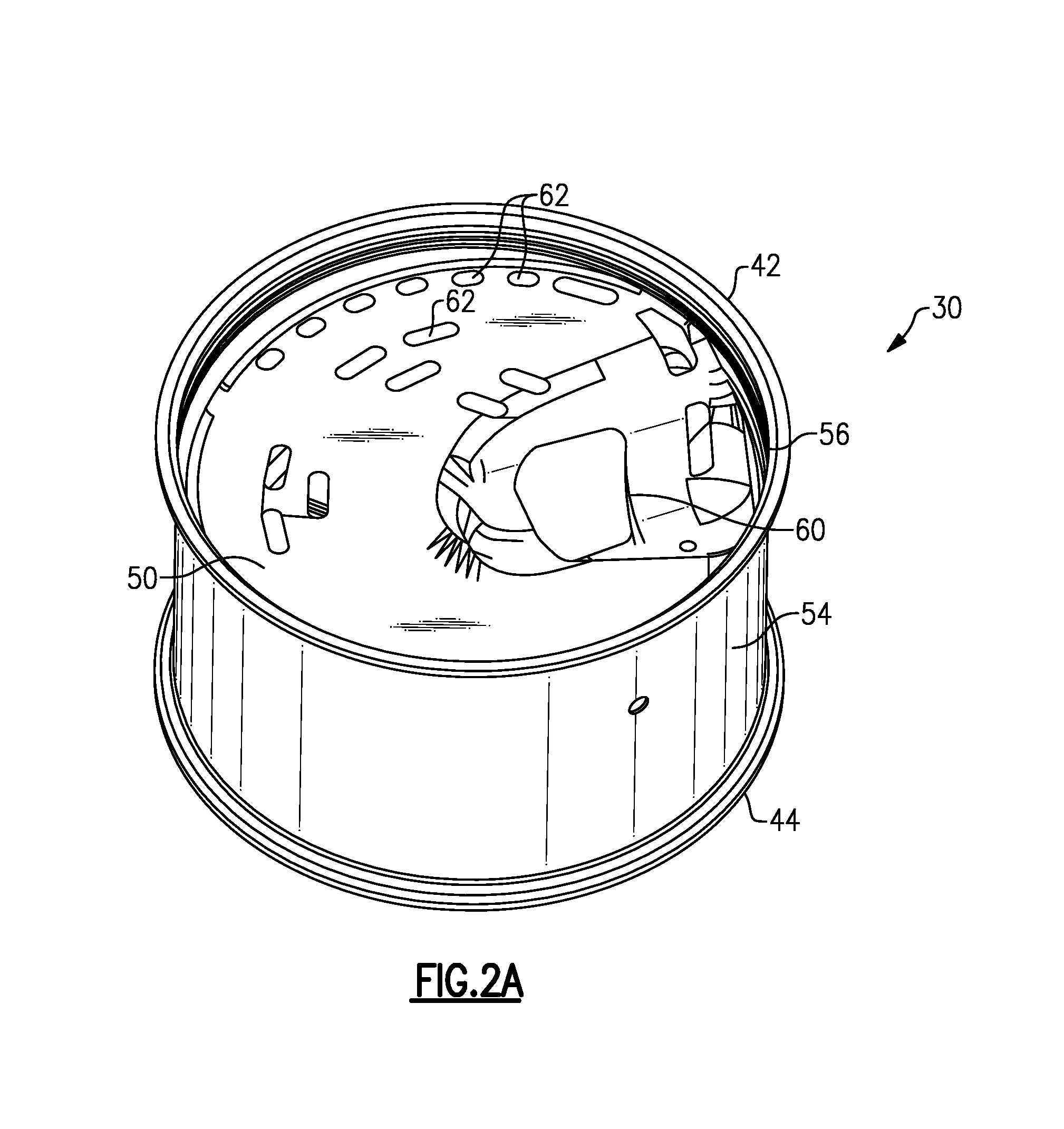 Full rotation mixer