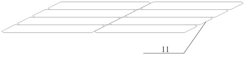 Laying method of the main beam of the wind power blade and its core material and plate