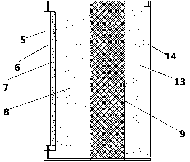 Assembled wall body, building and construction process control system of building