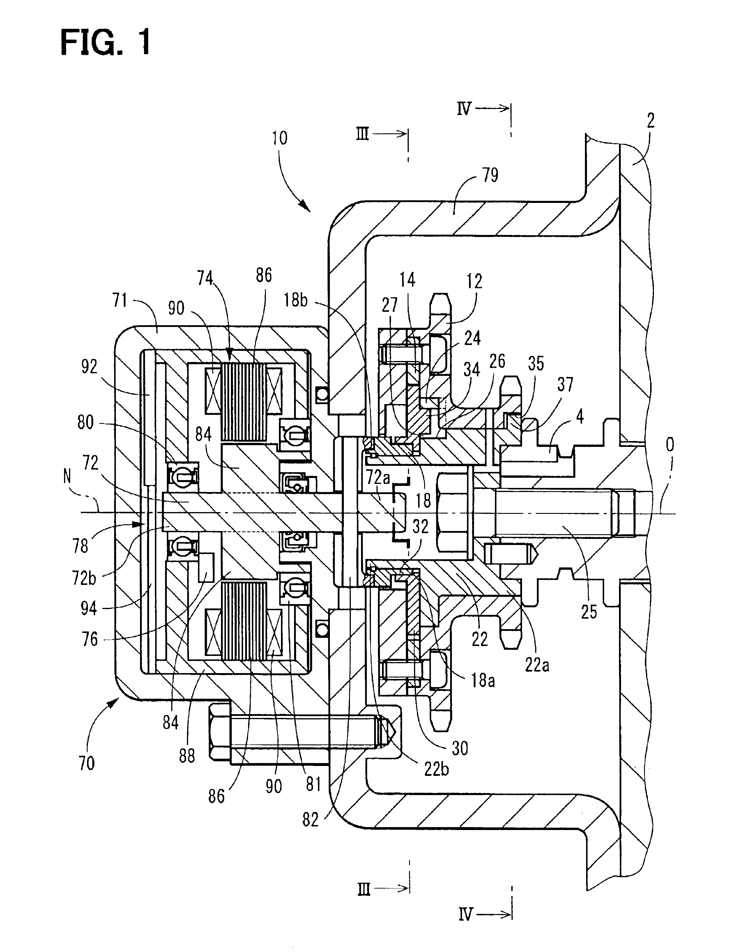 Valve timing adjusting device