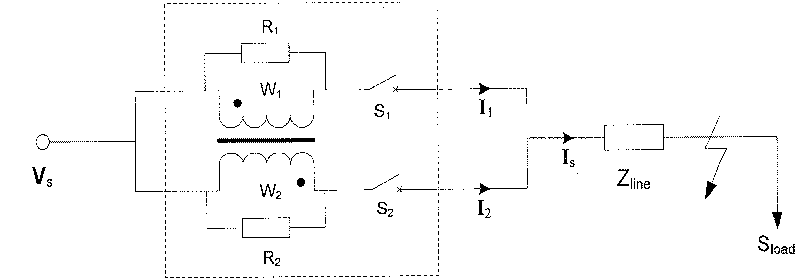 Shunt inductance current-limiting breaker