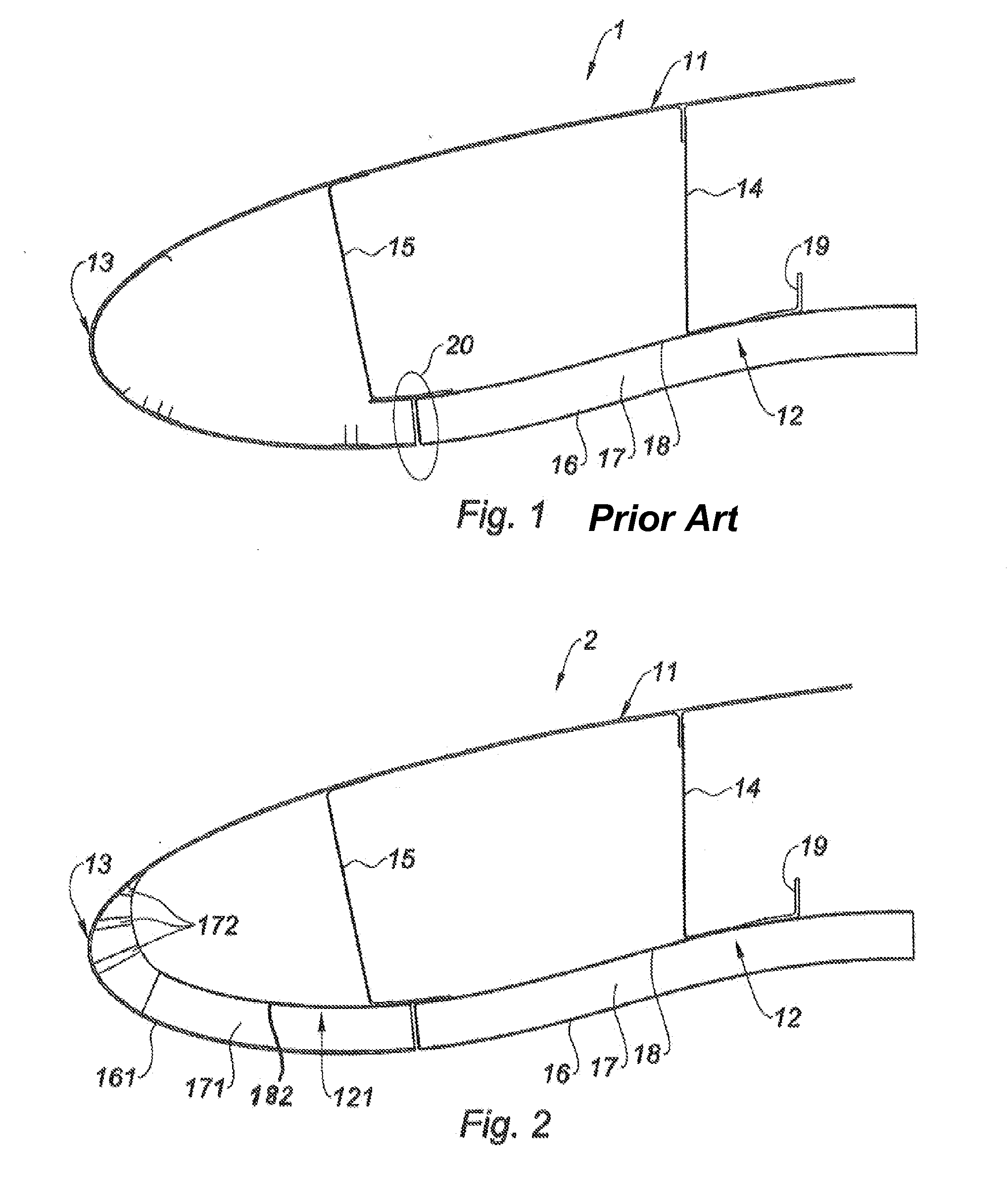 Air intake structure for turbojet engine nacelle