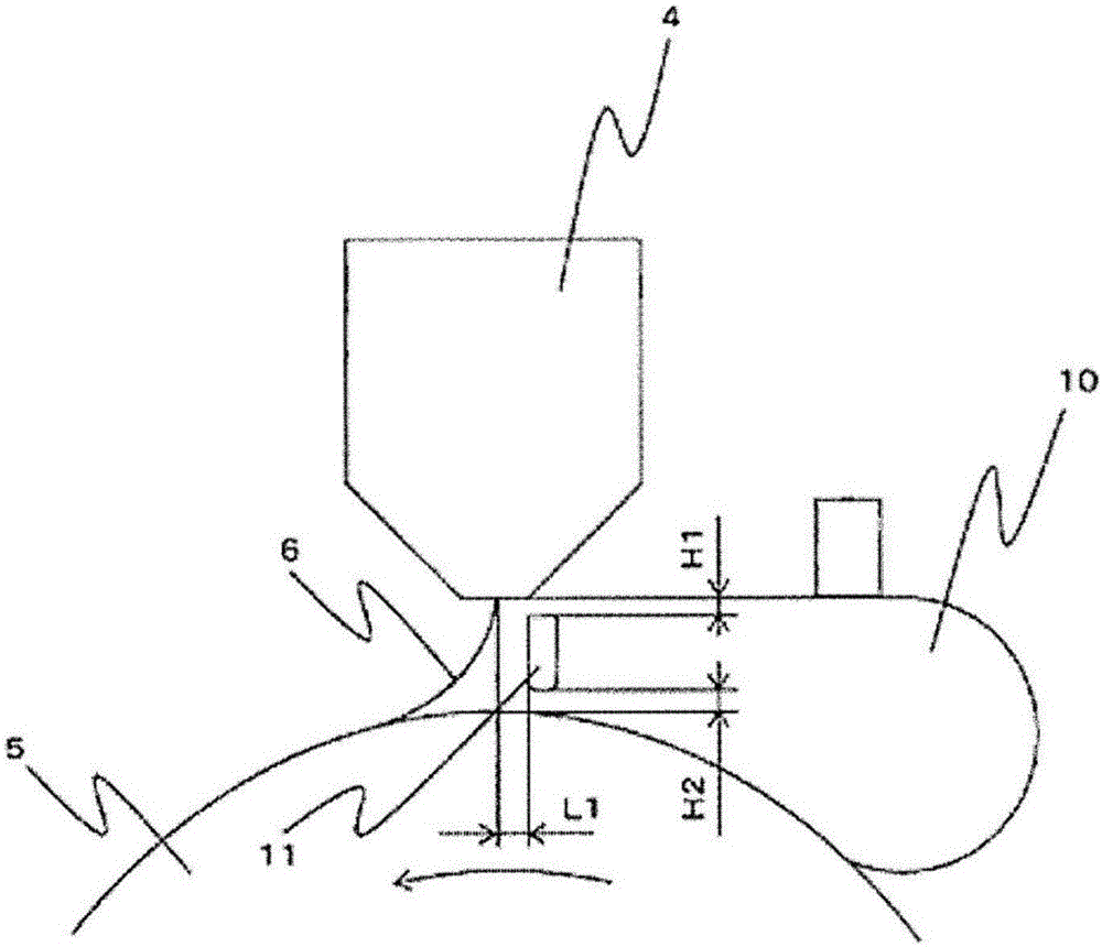 Microporous polyolefin resin sheet production device and production method