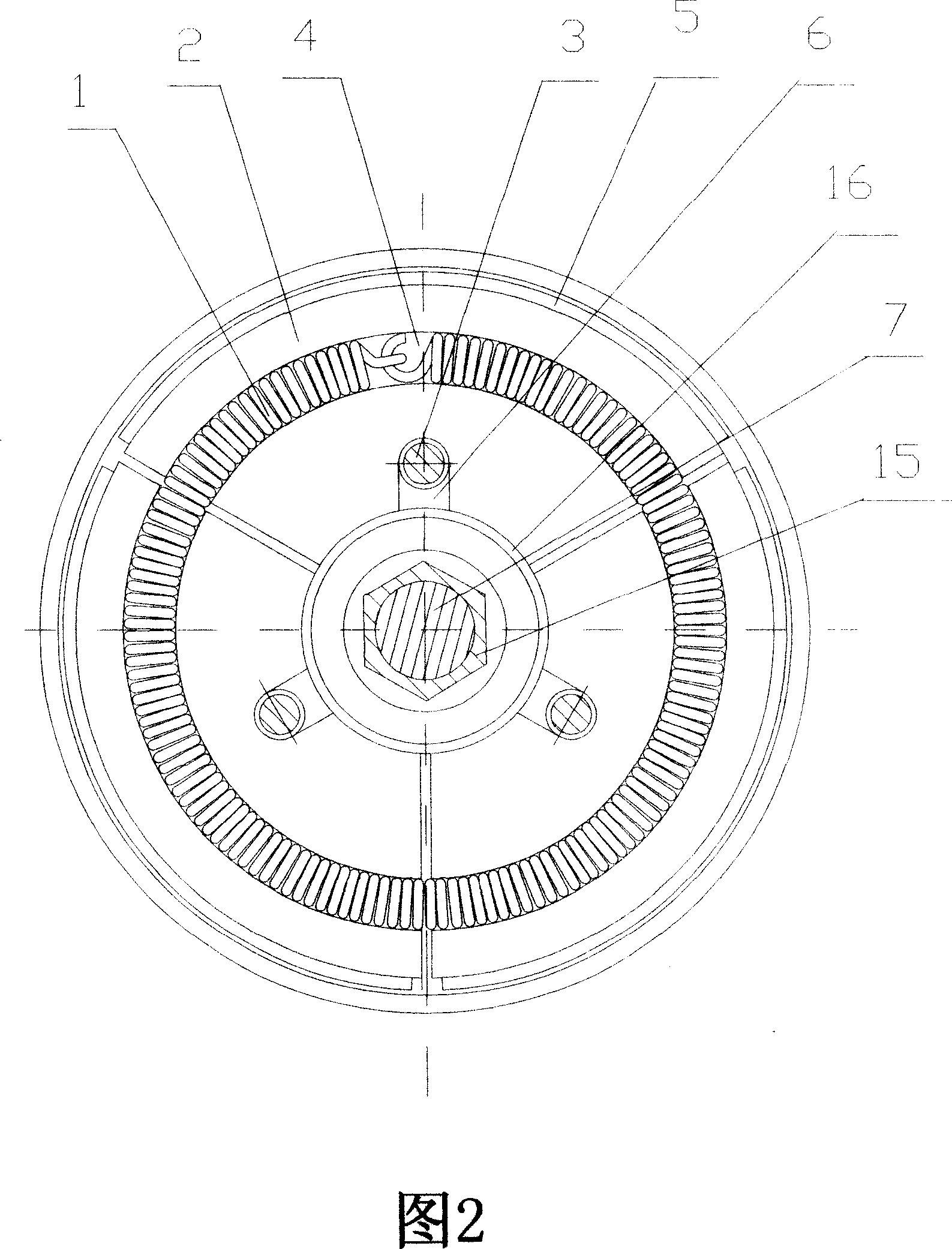 Shoe-type automatic clutch