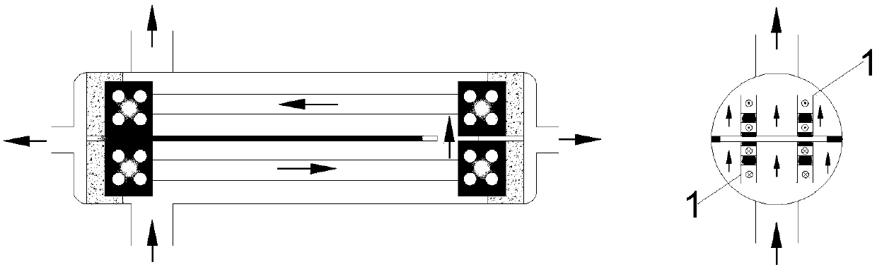 Improved hollow fiber nanofiltration membrane assembly