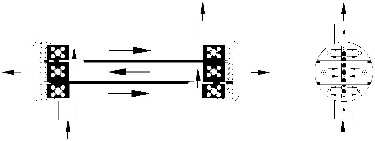 Improved hollow fiber nanofiltration membrane assembly