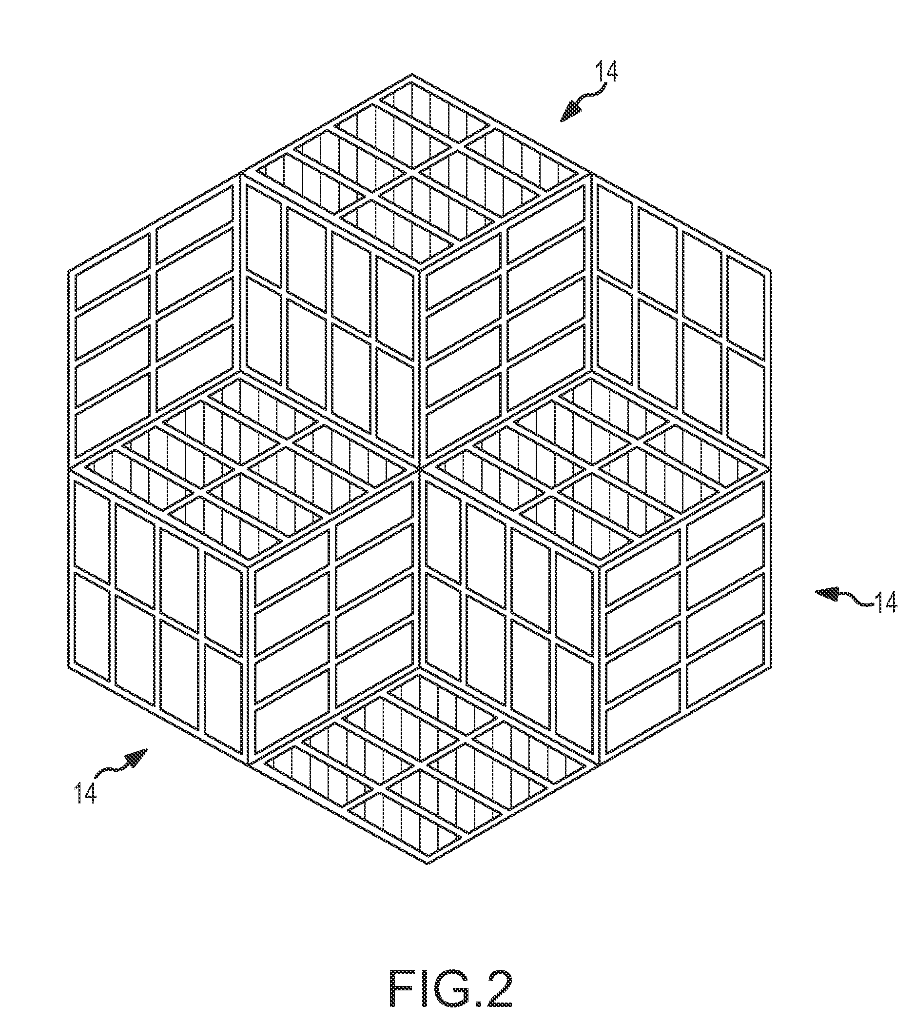 Three Dimensional Photo Voltaic Modules In An Energy Reception Panel