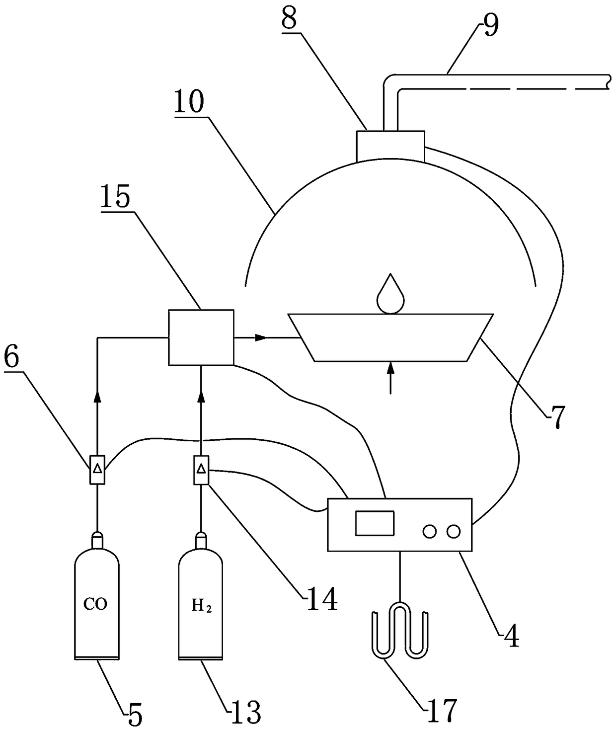 System for adjusting temperature in greenhouse