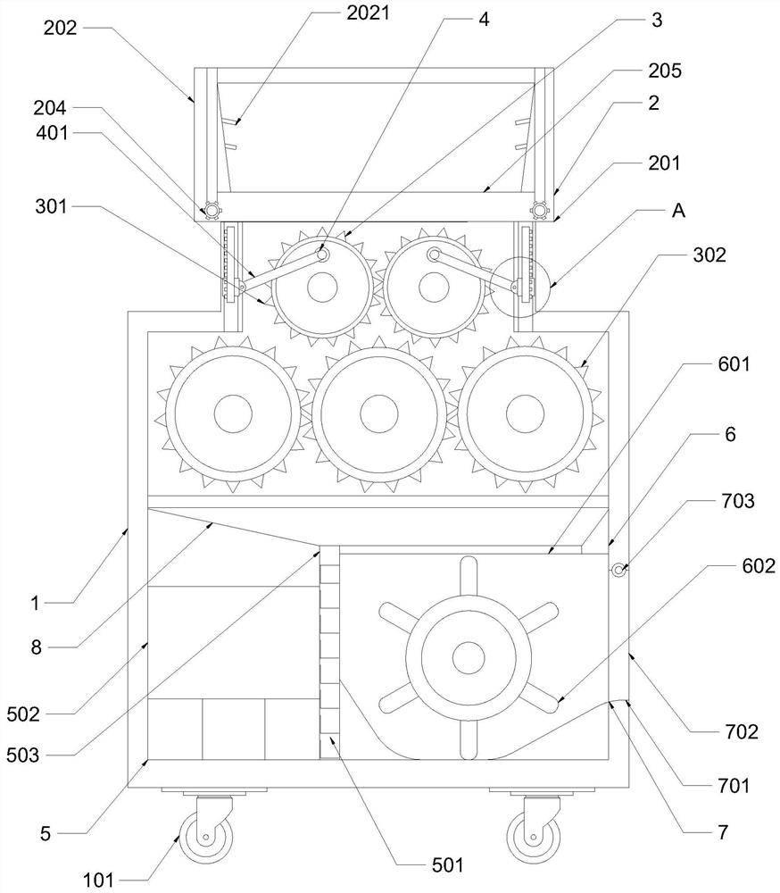 Superfine crushing electric branch crushing machine