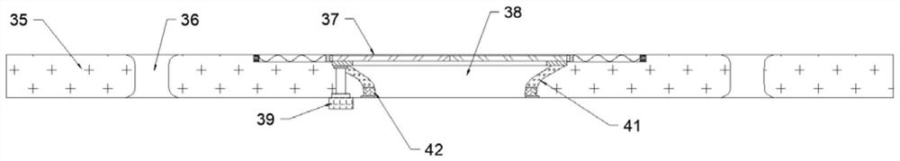 Drainage device for improving safety of road prone to water accumulation