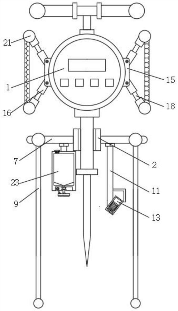 Novel civil engineering foundation bearing capacity testing device