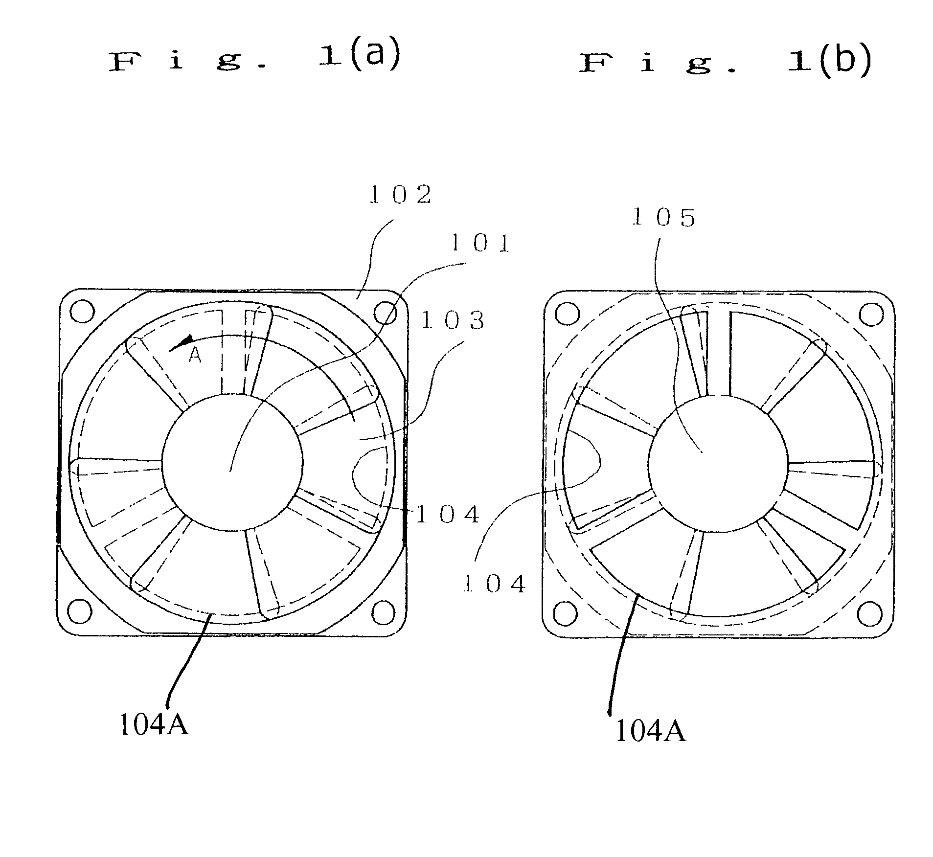 Fan apparatus, method of manufacturing fan apparatus, projection type display device and electronic device