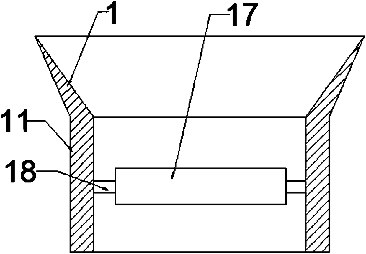 Damping type fructus lycii classified filtering device with impurity removing and iron removing functions