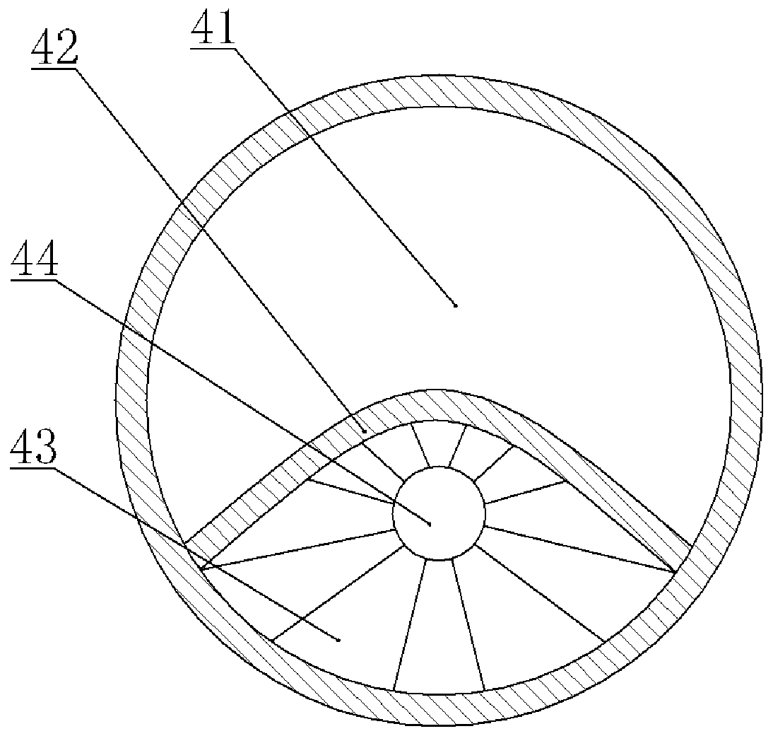 Self-suction type sac cavity flusher