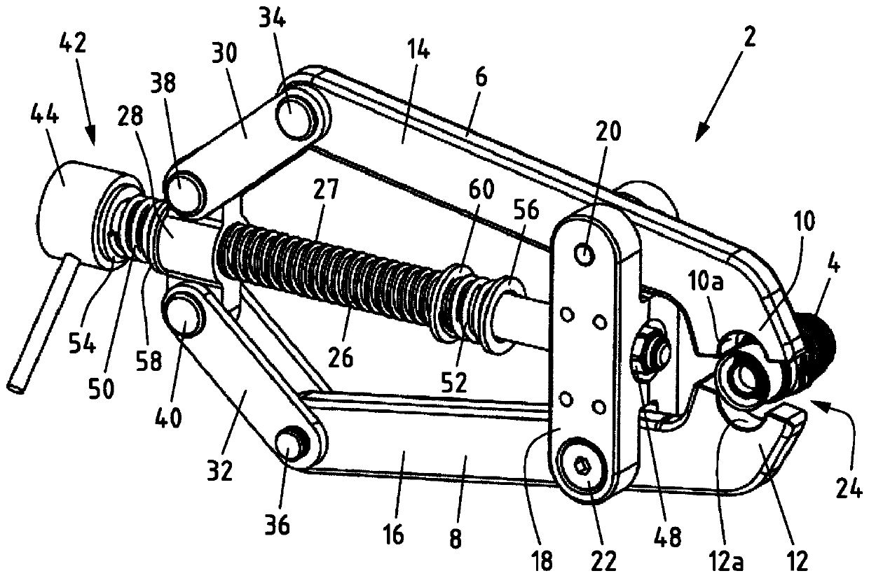 Pressing tool for pressing fittings for producing pipe connection