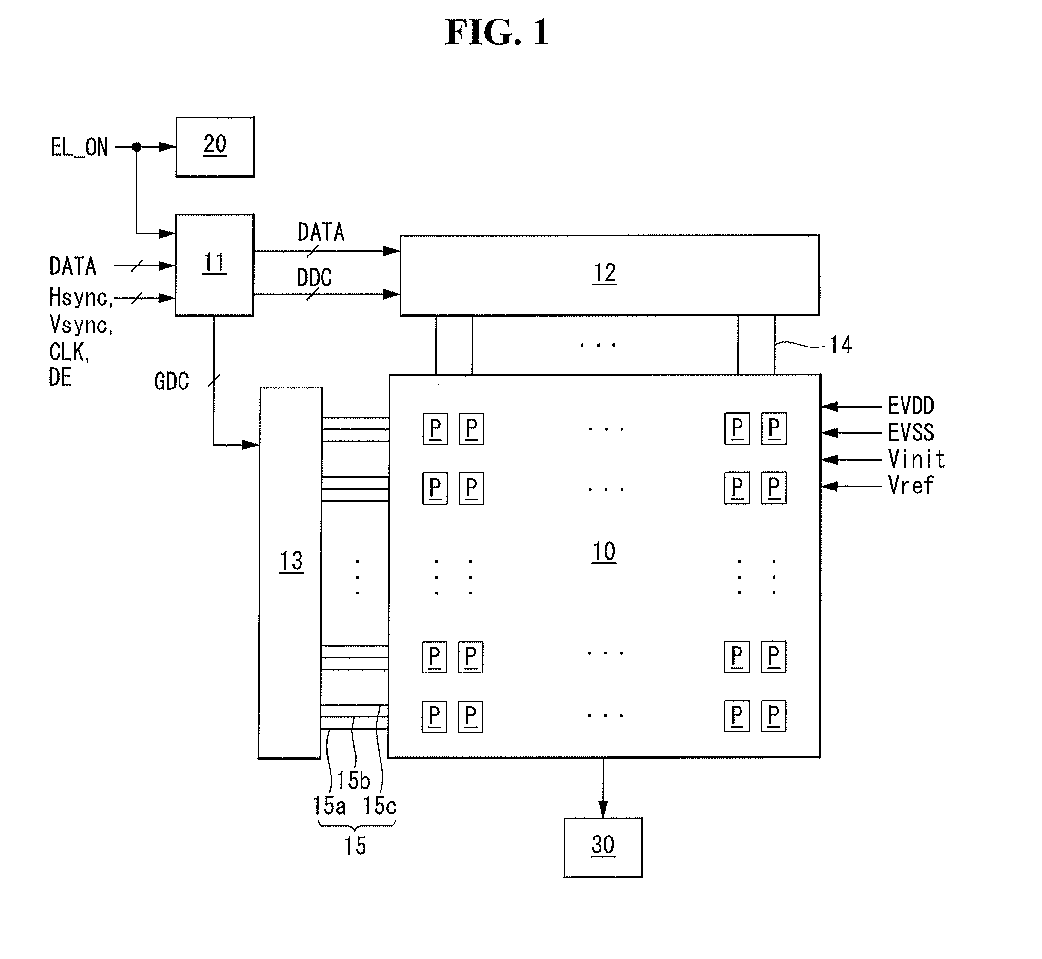 Organic light emitting display