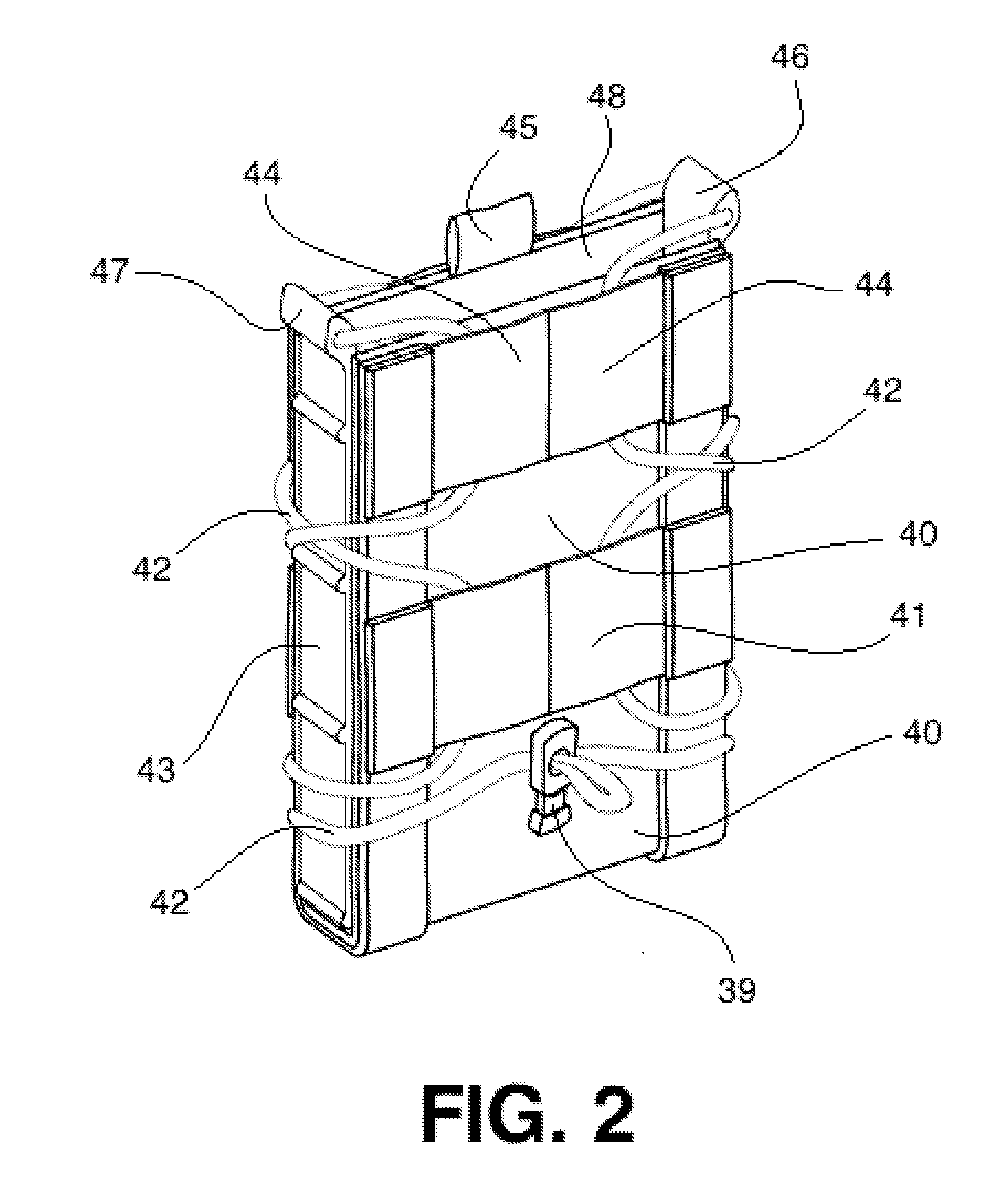 Magazine retention device