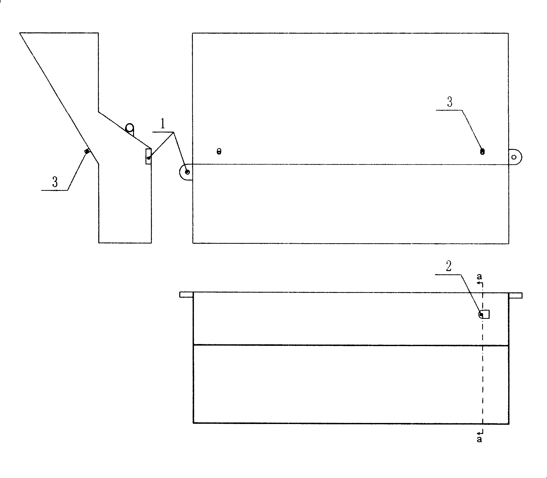 Non-irrigation non-maintain solid growth box