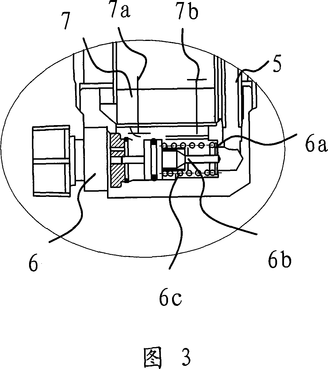 Structure-improved automobile shock absorber