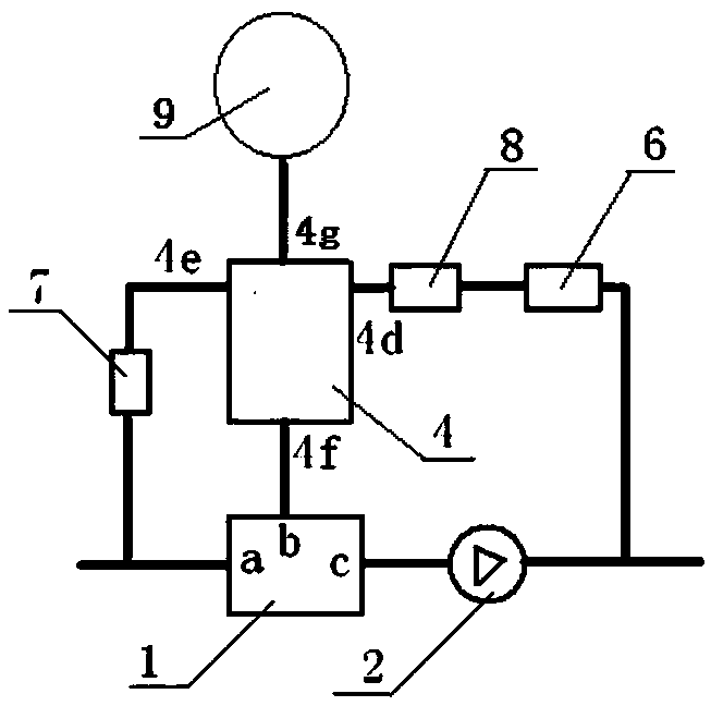 Balloon piston-type supercharged expansion device of aircraft liquid cooling system