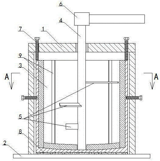 Test method and test device for coarse aggregate angularity