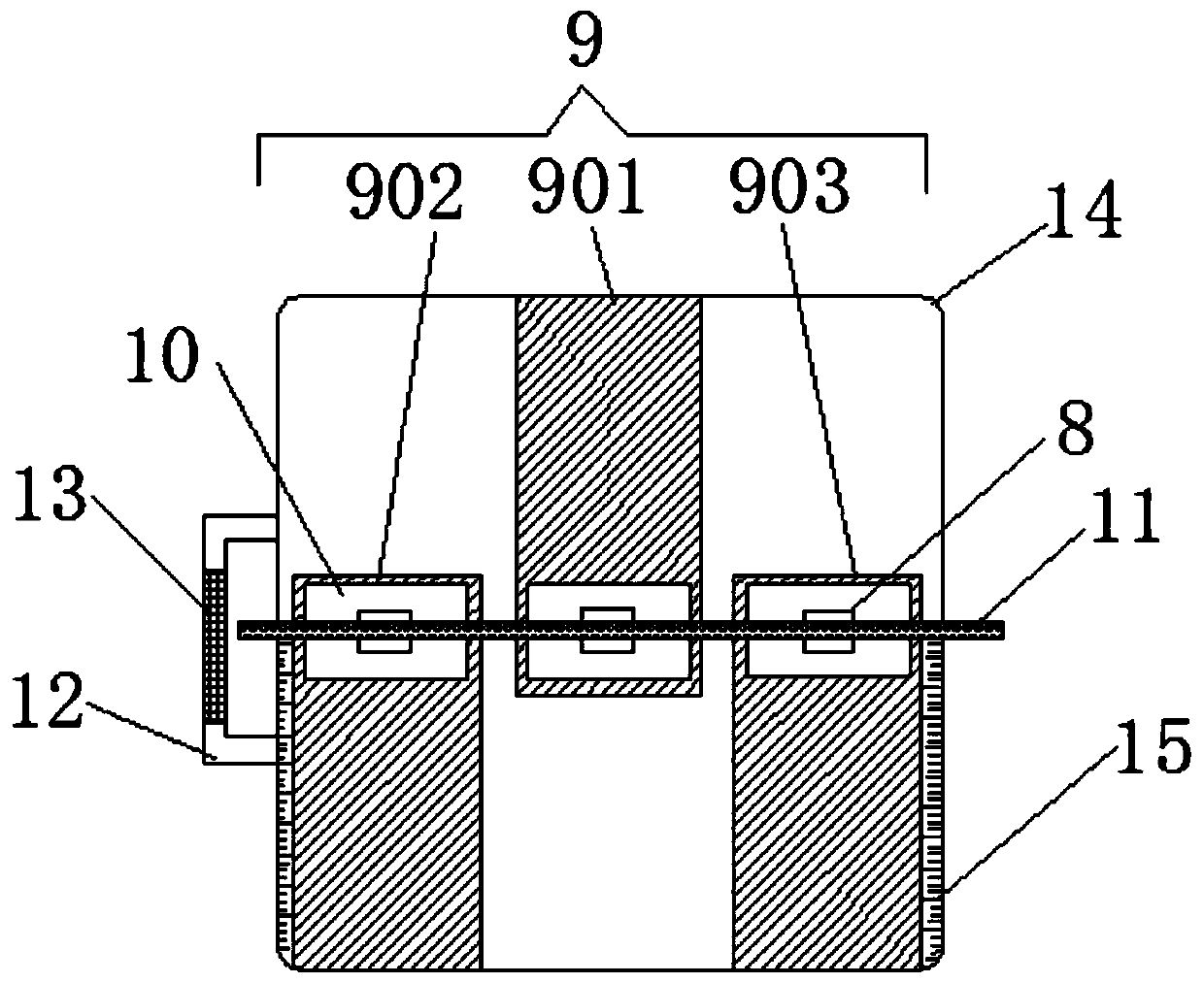 A kind of steel bending device for engineering construction