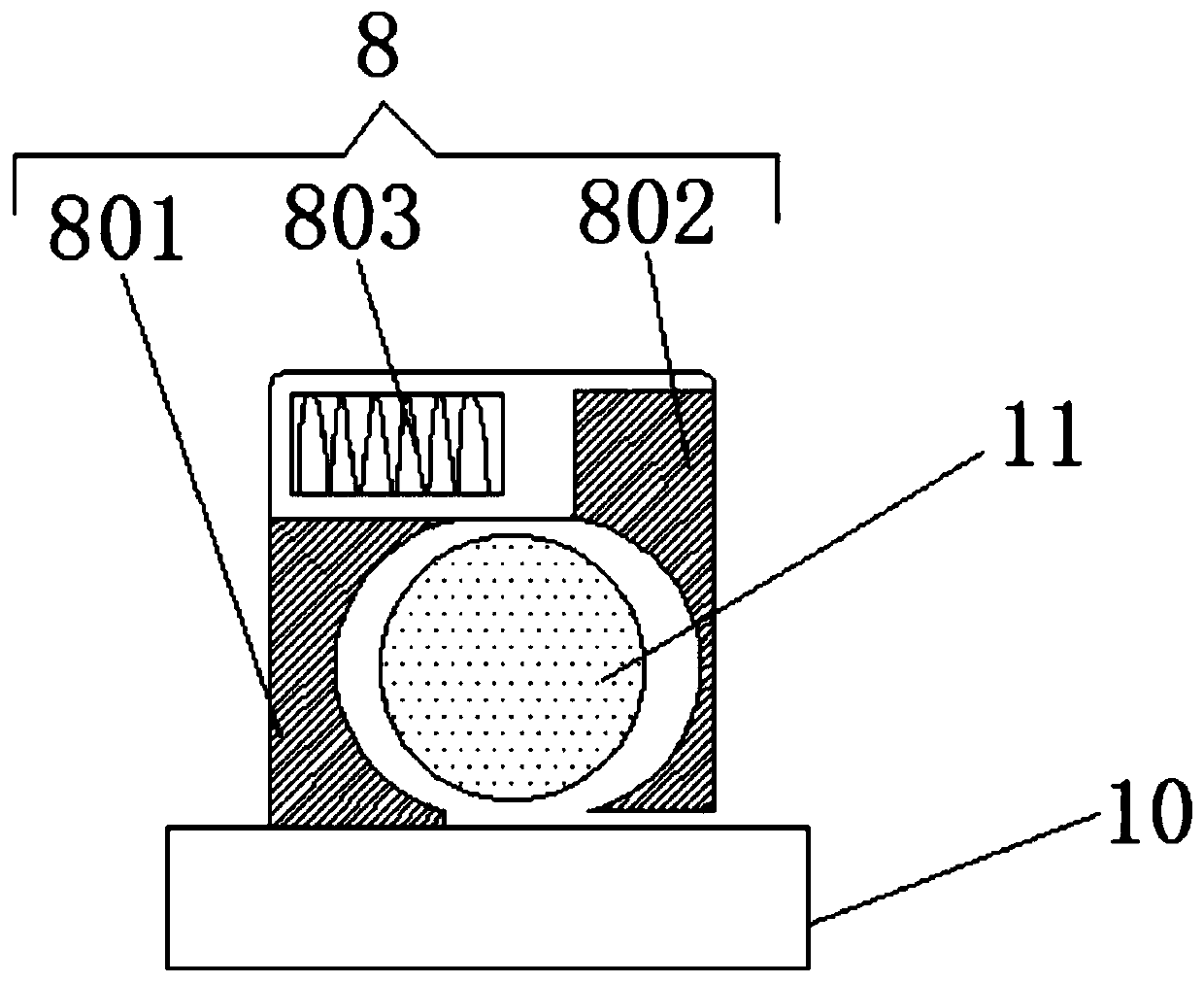 A kind of steel bending device for engineering construction