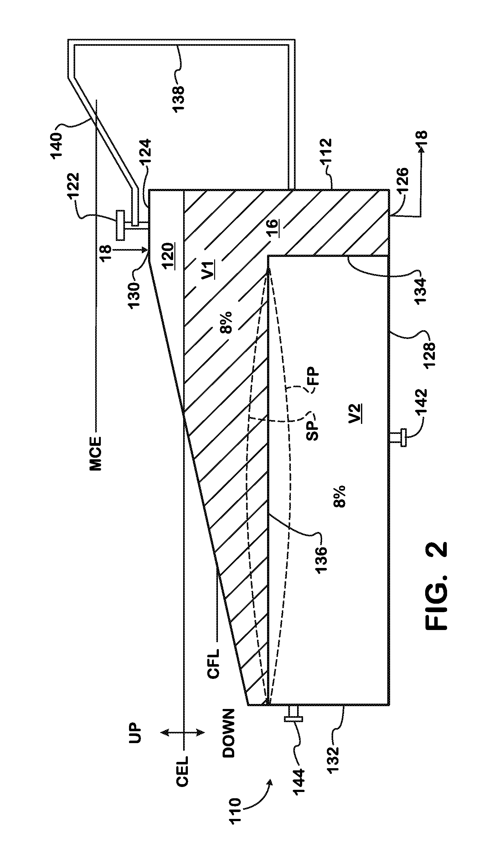 Expansion tank for vehicle cooling system