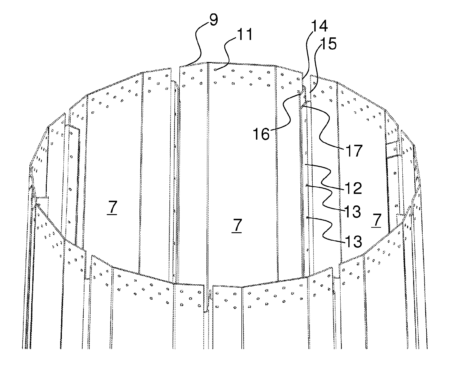 Tower element