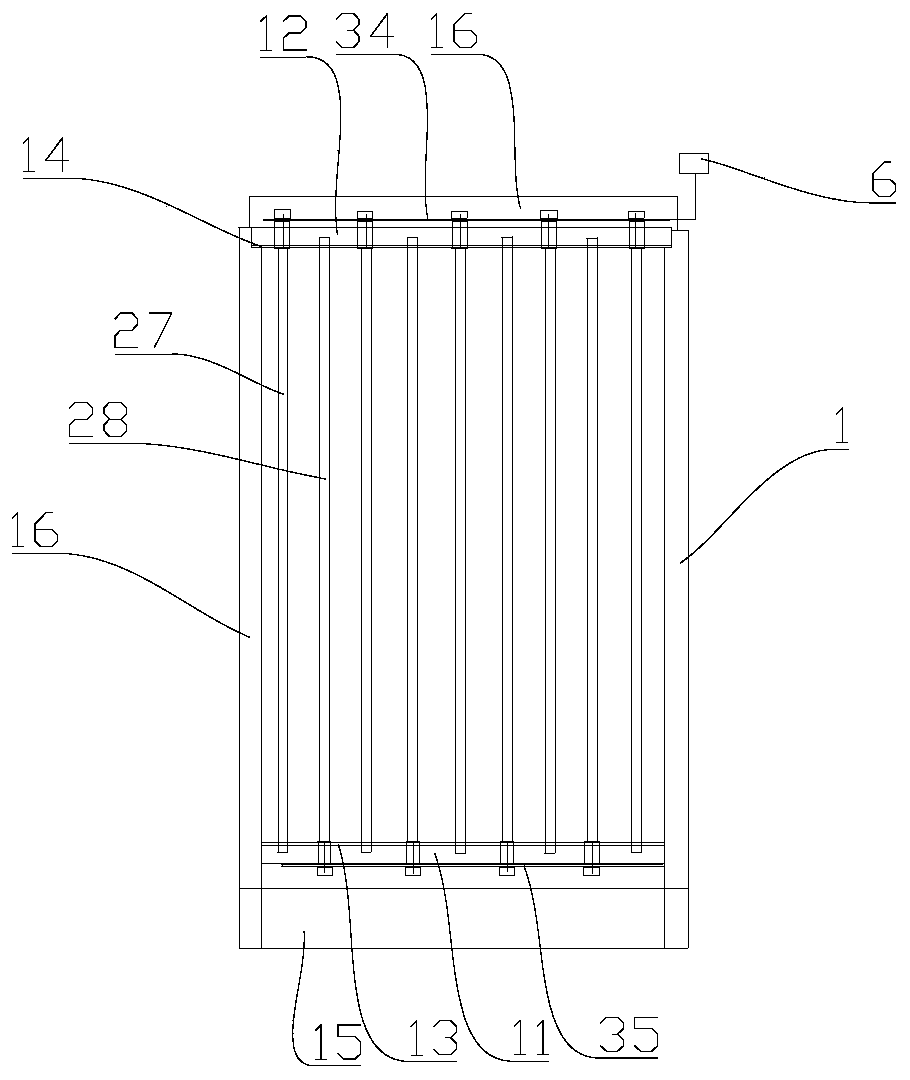 Double dielectric barrier discharge device used for foul exhaust gas treatment