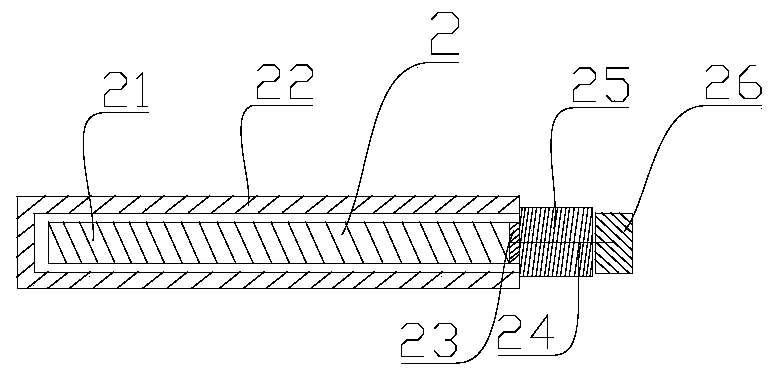 Double dielectric barrier discharge device used for foul exhaust gas treatment