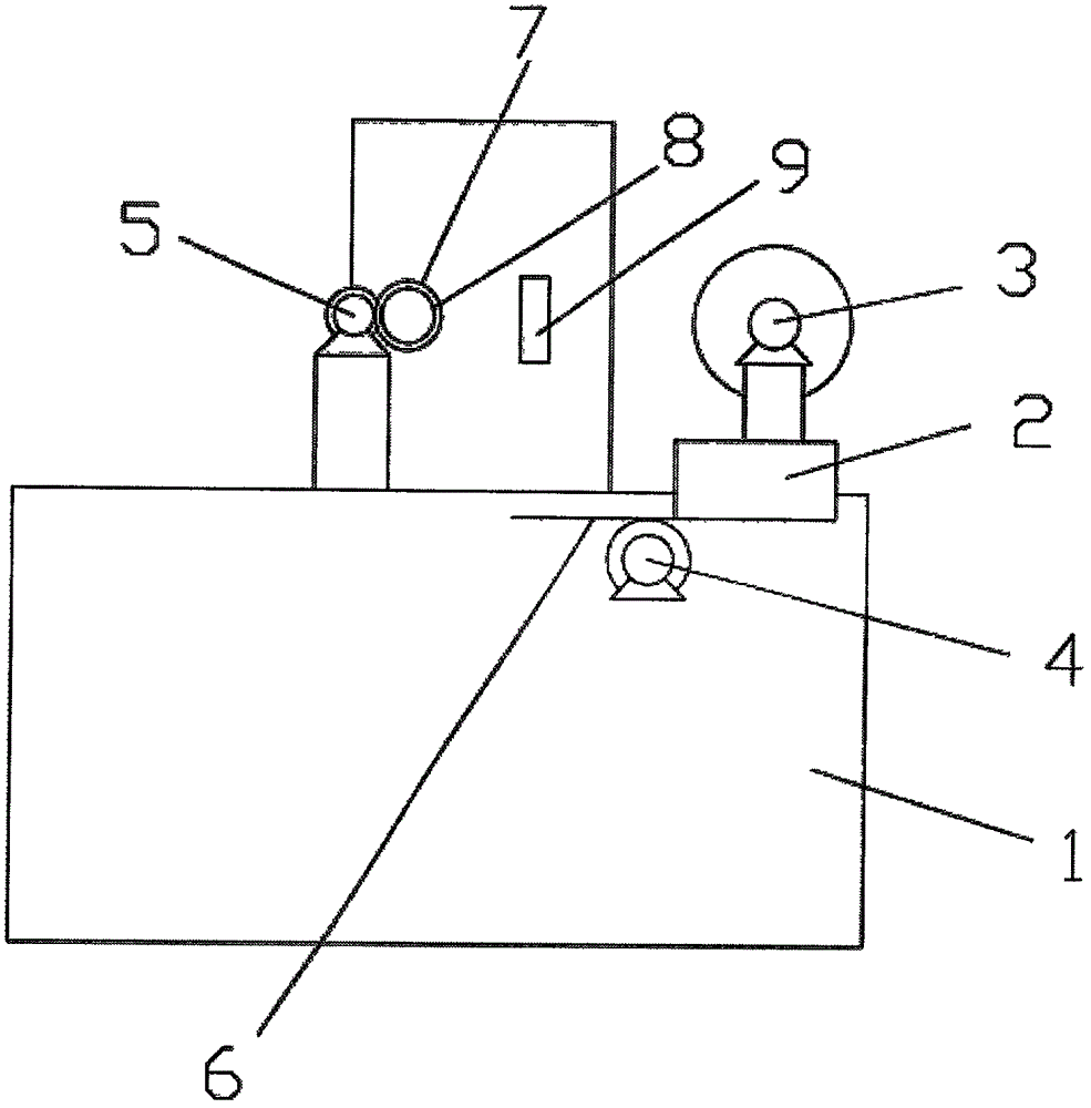 Automatic clipping device for server cabinet frame supporting rod