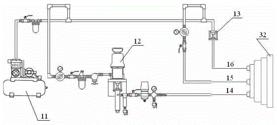 RTV coating spraying equipment for supporting column insulator of transformer substation