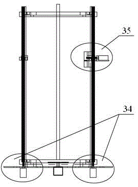 RTV coating spraying equipment for supporting column insulator of transformer substation