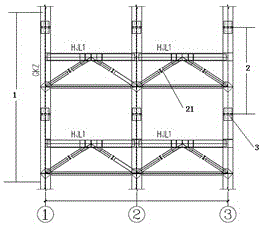 A vertical comprehensive transportation device for super high-rise building construction