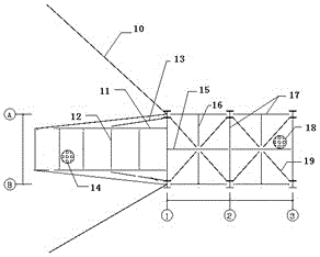 A vertical comprehensive transportation device for super high-rise building construction