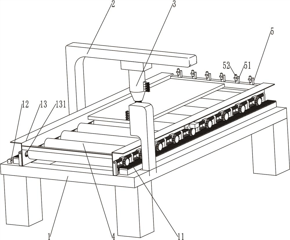 Laser cutting equipment convenient to clean