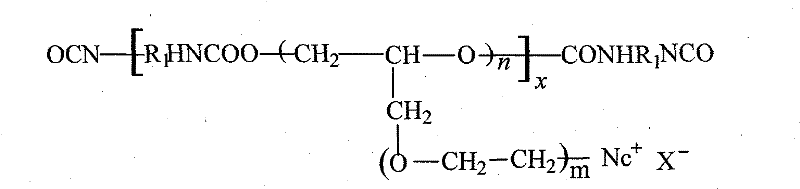 Method for preparing comb-type polyether polyurethane macromolecular ionic liquid material